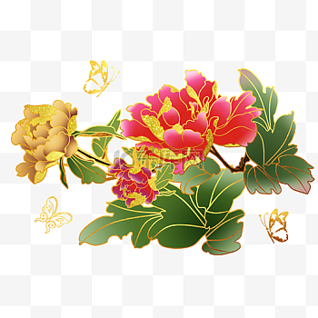 富贵花开图片-富贵花开素材-富贵花开模板图片下载-千库网
