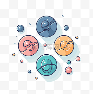 水泡icon图片-水泡icon图片素材免费下载-千库网