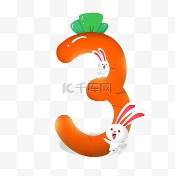 卡通数字图片-卡通数字素材-卡通数字模板图片下载-千库网