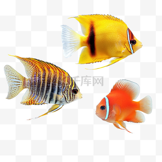 三条鱼图片-三条鱼图片素材免费下载-千库网